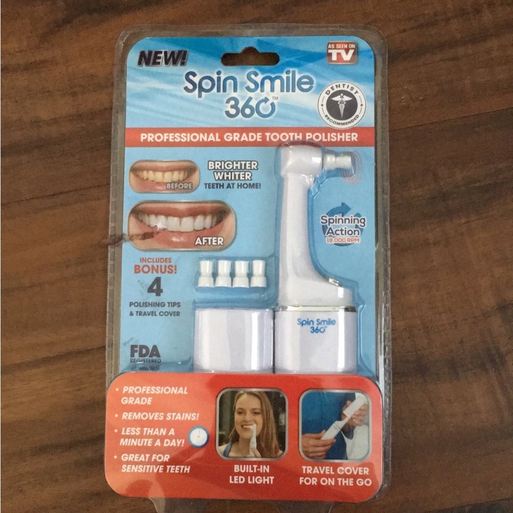 New Spin Smile 360 As Seen on TV